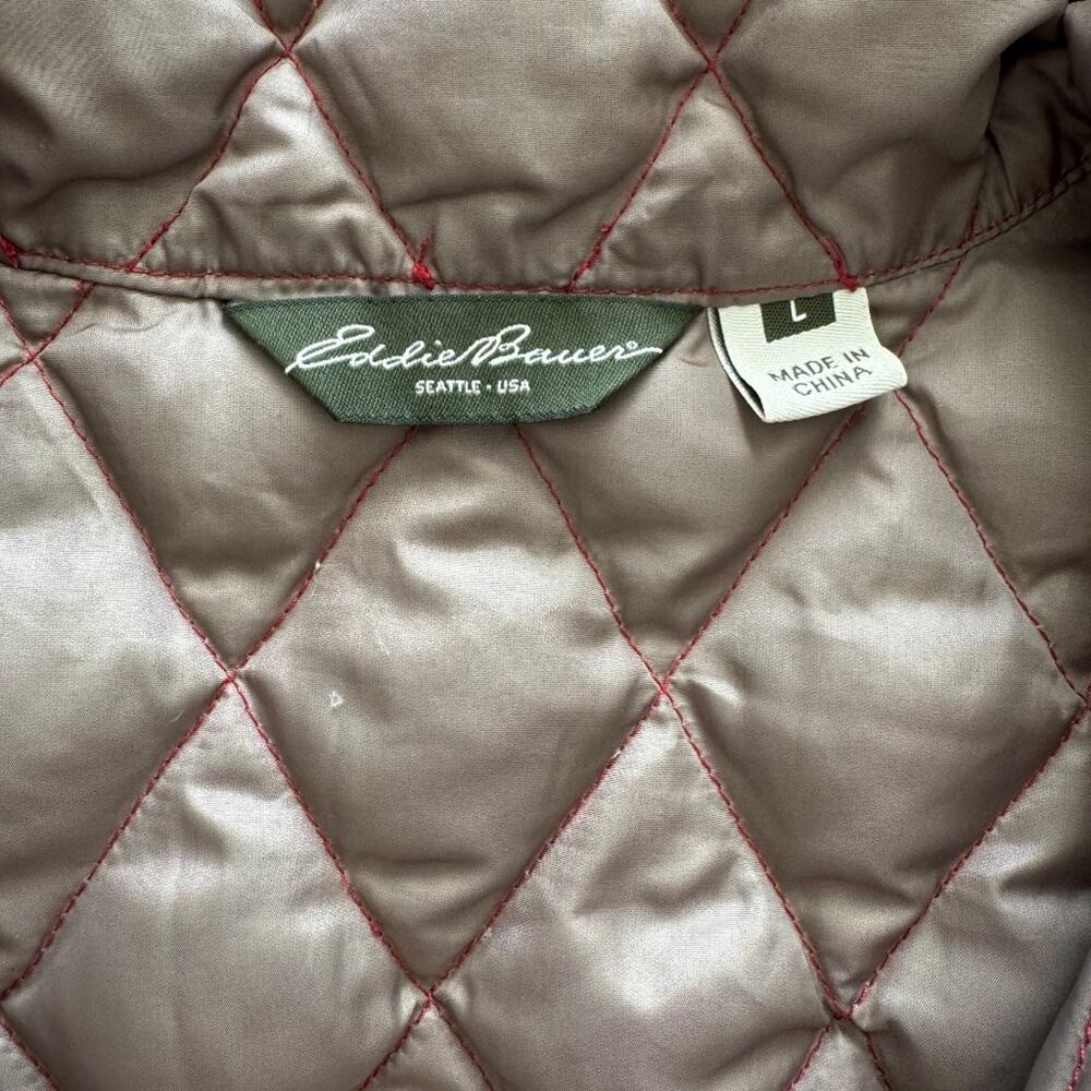 Eddie Bauer | Down Filled Vest/Gillet with Quilt Stitching size L - Picture 5 of 8